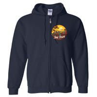 Long Beach California Full Zip Hoodie