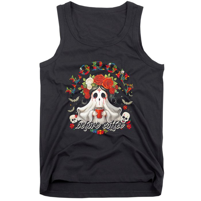 Llorona Before Coffee Tank Top