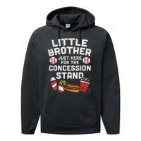 Little Brother Concession Stand Family Matching Performance Fleece Hoodie