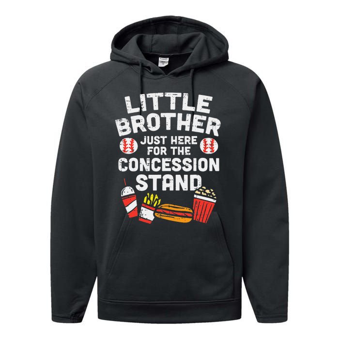 Little Brother Concession Stand Family Matching Performance Fleece Hoodie