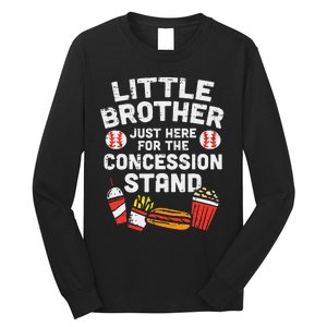 Little Brother Concession Stand Family Matching Long Sleeve Shirt