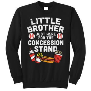 Little Brother Concession Stand Family Matching Sweatshirt