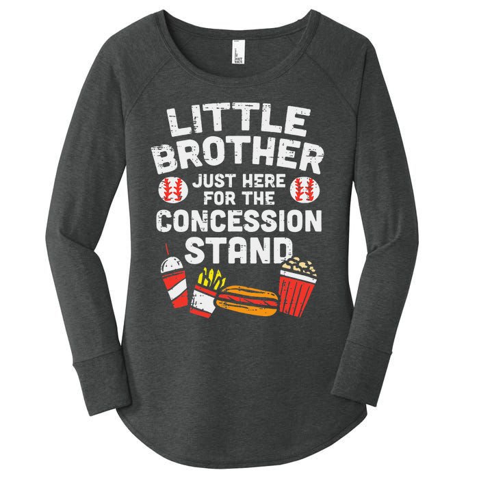 Little Brother Concession Stand Family Matching Women's Perfect Tri Tunic Long Sleeve Shirt