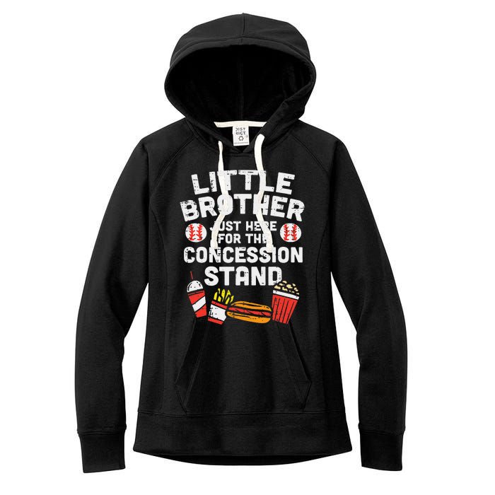 Little Brother Concession Stand Family Matching Women's Fleece Hoodie