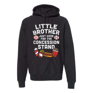 Little Brother Concession Stand Family Matching Premium Hoodie