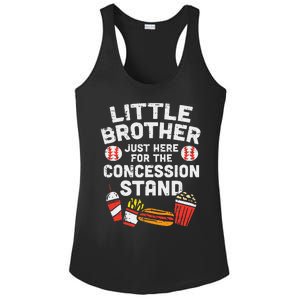 Little Brother Concession Stand Family Matching Ladies PosiCharge Competitor Racerback Tank