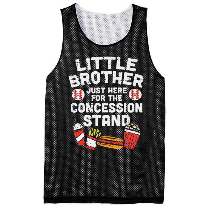 Little Brother Concession Stand Family Matching Mesh Reversible Basketball Jersey Tank