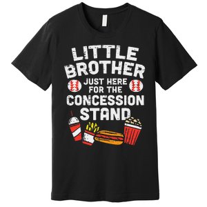 Little Brother Concession Stand Family Matching Premium T-Shirt