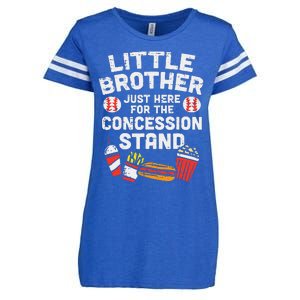 Little Brother Concession Stand Family Matching Enza Ladies Jersey Football T-Shirt