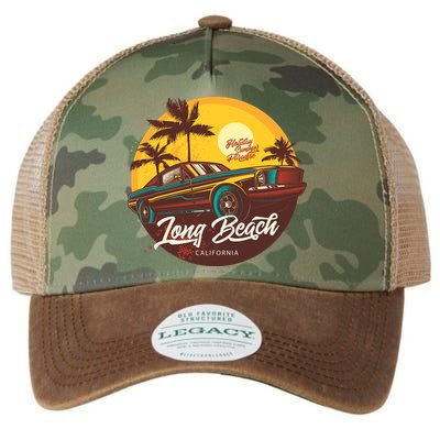 Long Beach California Legacy Tie Dye Trucker Hat