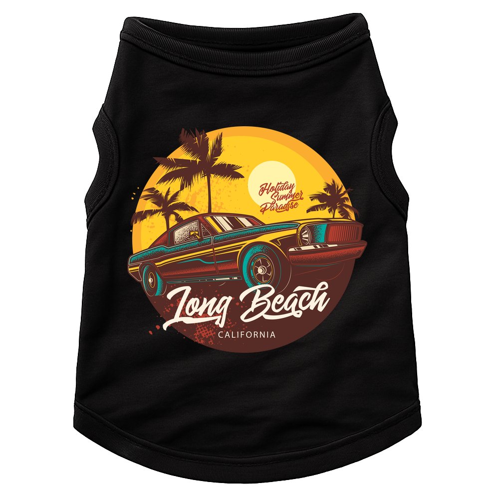 Long Beach California Doggie Tank