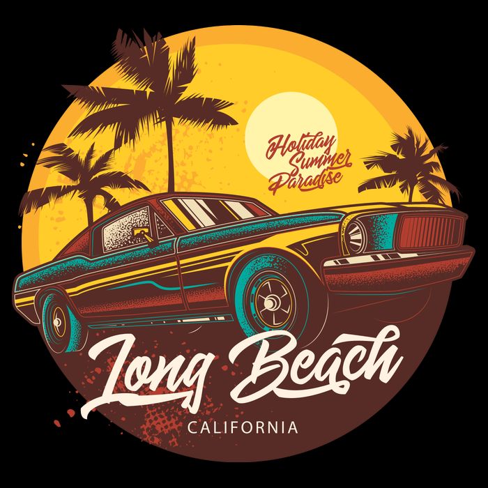 Long Beach California T-Shirt