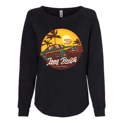 Long Beach California Womens California Wash Sweatshirt