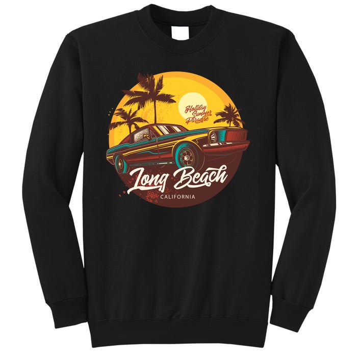 Long Beach California Tall Sweatshirt