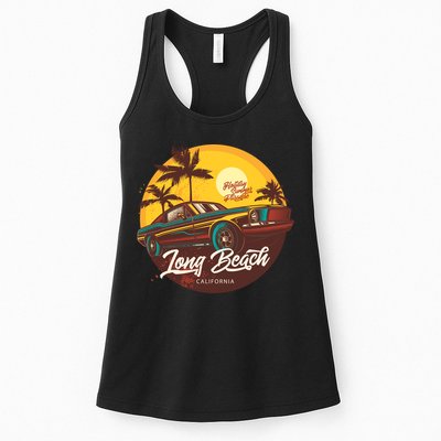 Long Beach California Womens Tank Top
