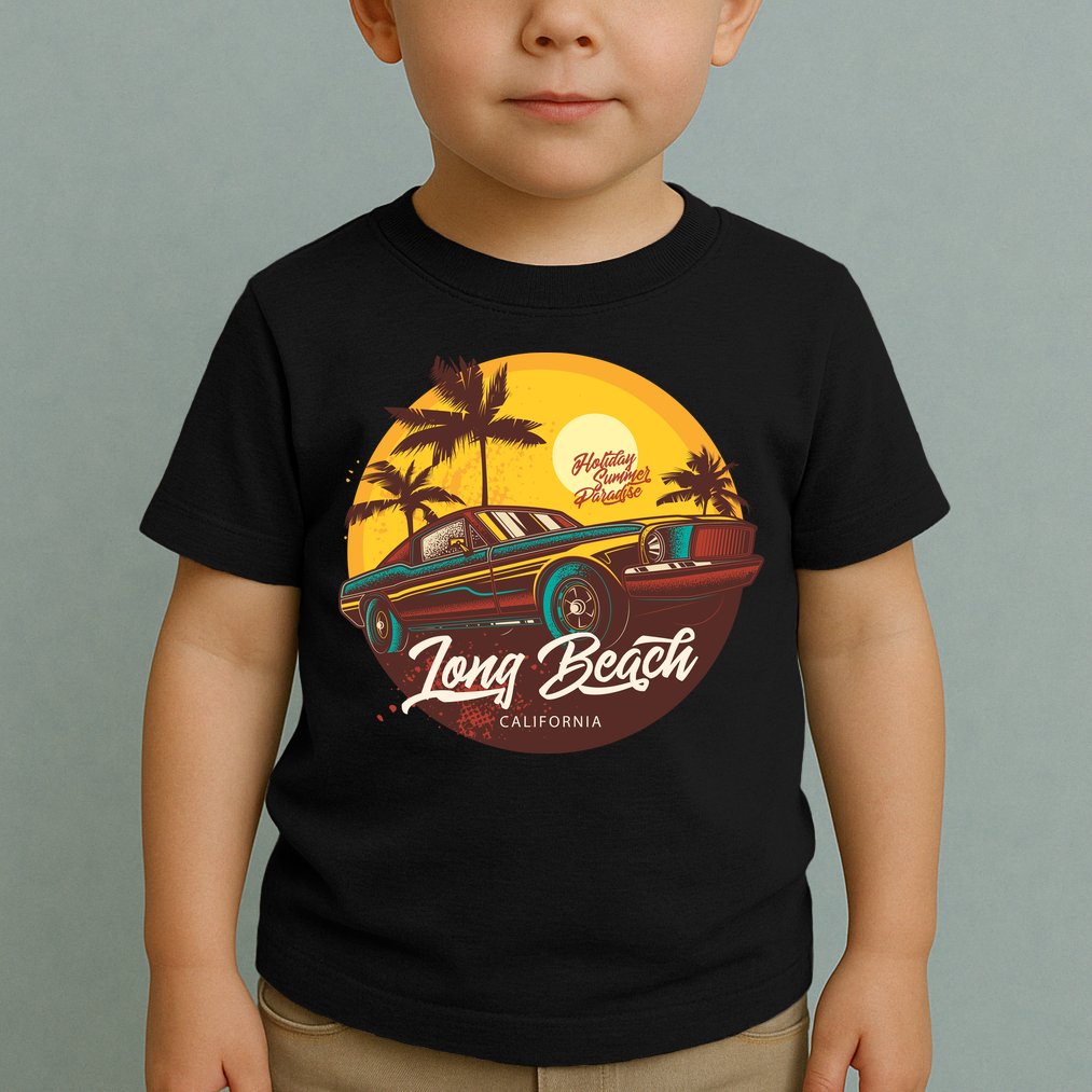 Long Beach California Toddler T-Shirt