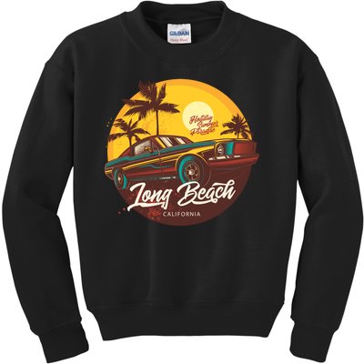 Long Beach California Kids Sweatshirt