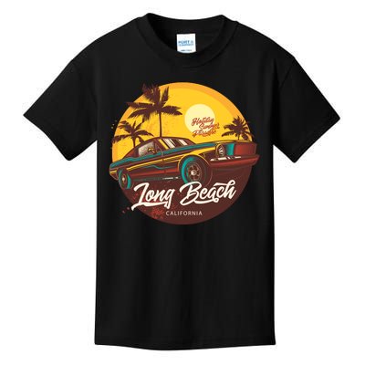 Long Beach California Kids T-Shirt