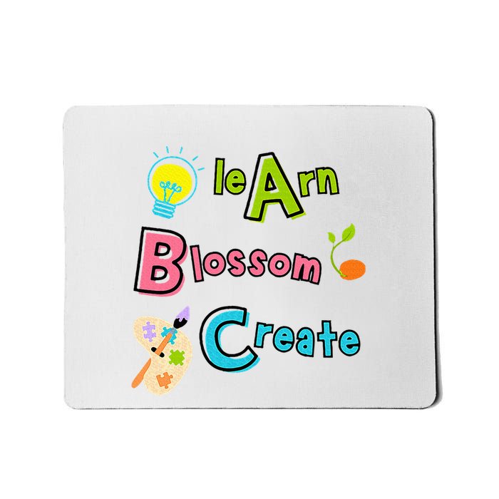 Learn Blossom Create Back To School Positive Abc Teacher Mousepad