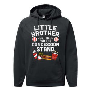 Little Brother Concession Stand Family Matching Performance Fleece Hoodie