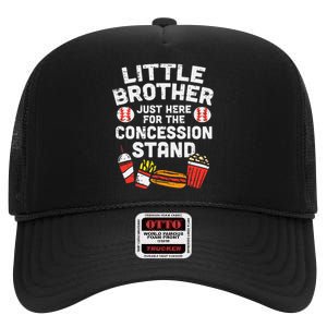 Little Brother Concession Stand Family Matching High Crown Mesh Back Trucker Hat