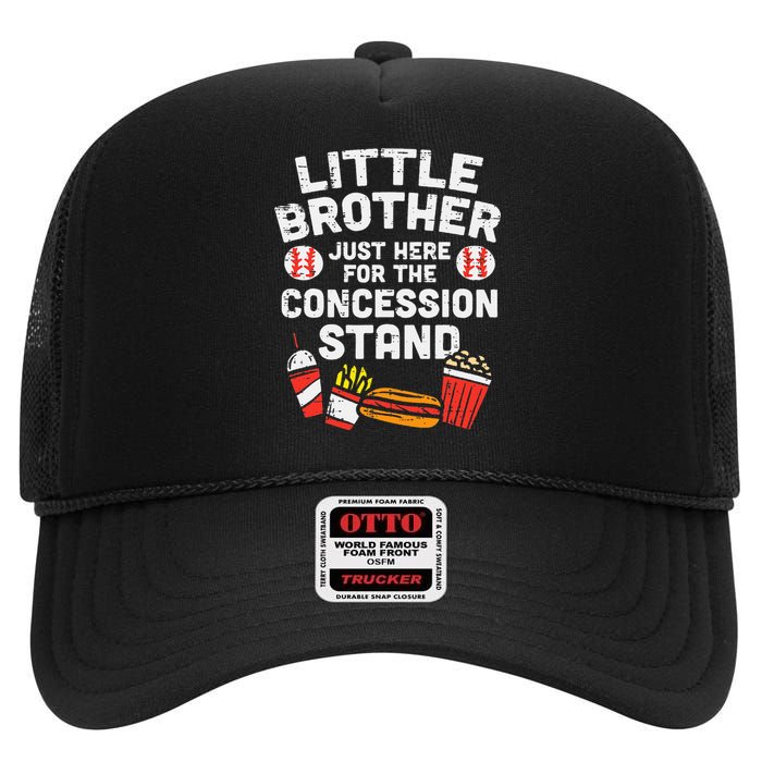 Little Brother Concession Stand Family Matching High Crown Mesh Back Trucker Hat