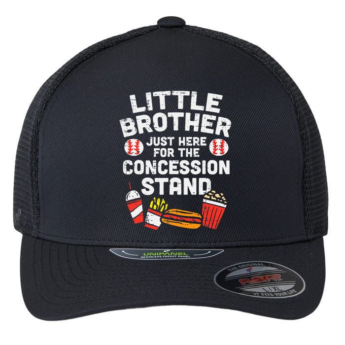 Little Brother Concession Stand Family Matching Flexfit Unipanel Trucker Cap