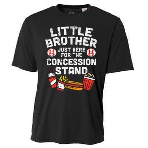 Little Brother Concession Stand Family Matching Cooling Performance Crew T-Shirt