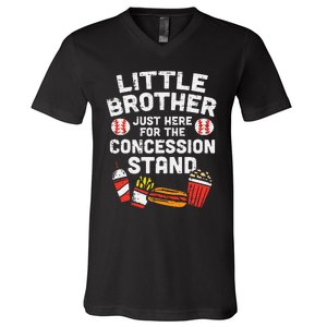 Little Brother Concession Stand Family Matching V-Neck T-Shirt