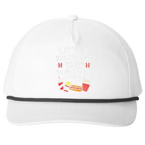 Little Brother Concession Stand Family Matching Snapback Five-Panel Rope Hat