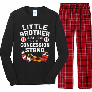 Little Brother Concession Stand Family Matching Long Sleeve Pajama Set