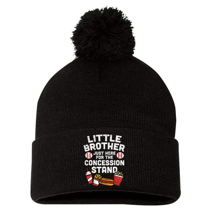 Little Brother Concession Stand Family Matching Pom Pom 12in Knit Beanie