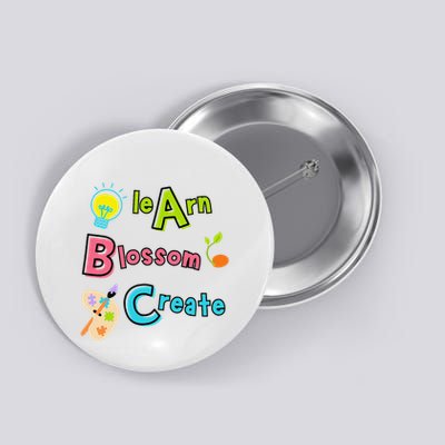 Learn Blossom Create Back To School Positive Abc Teacher Button