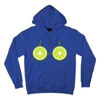 Lime Bra Costume Cute Easy Fruit Halloween Gift Hoodie