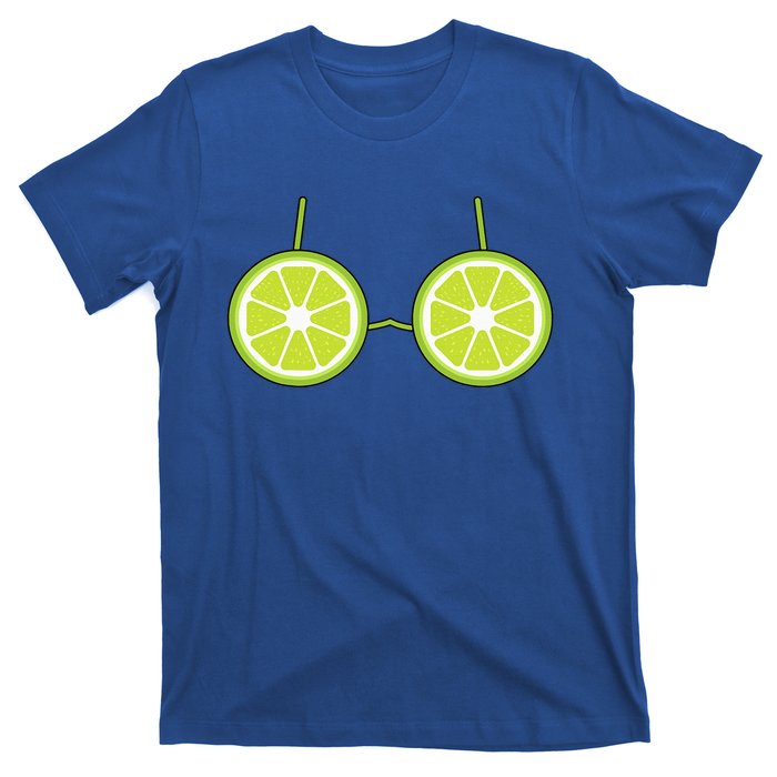 Lime Bra Costume Cute Easy Fruit Halloween Gift T-Shirt