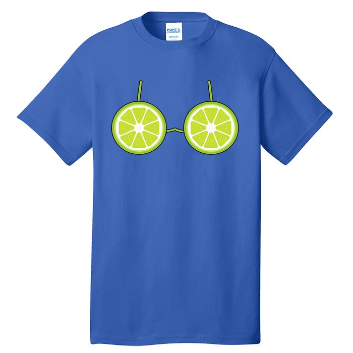 Lime Bra Costume Cute Easy Fruit Halloween Gift Tall T-Shirt