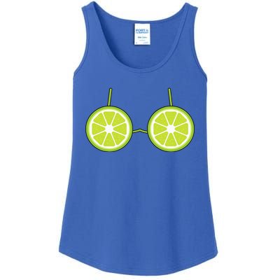 Lime Bra Costume Cute Easy Fruit Halloween Gift Ladies Essential Tank