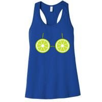 Lime Bra Costume Cute Easy Fruit Halloween Gift Women's Racerback Tank