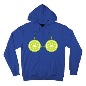 Lime Bra Costume Cute Easy Fruit Halloween Gift Tall Hoodie