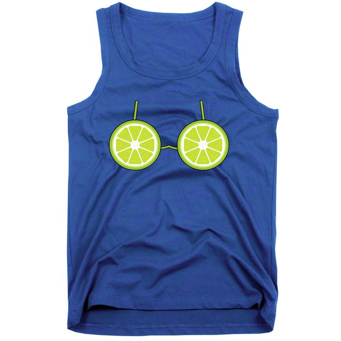 Lime Bra Costume Cute Easy Fruit Halloween Gift Tank Top