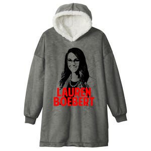 Lauren Boebert Congress Premium Hooded Wearable Blanket