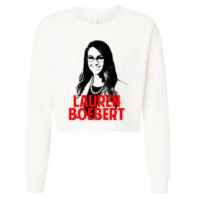 Lauren Boebert Congress Premium Cropped Pullover Crew