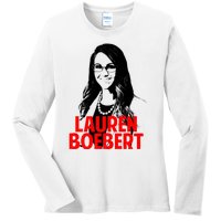 Lauren Boebert Congress Premium Ladies Long Sleeve Shirt