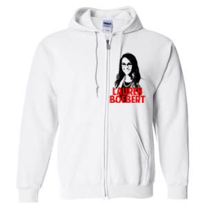 Lauren Boebert Congress Premium Full Zip Hoodie