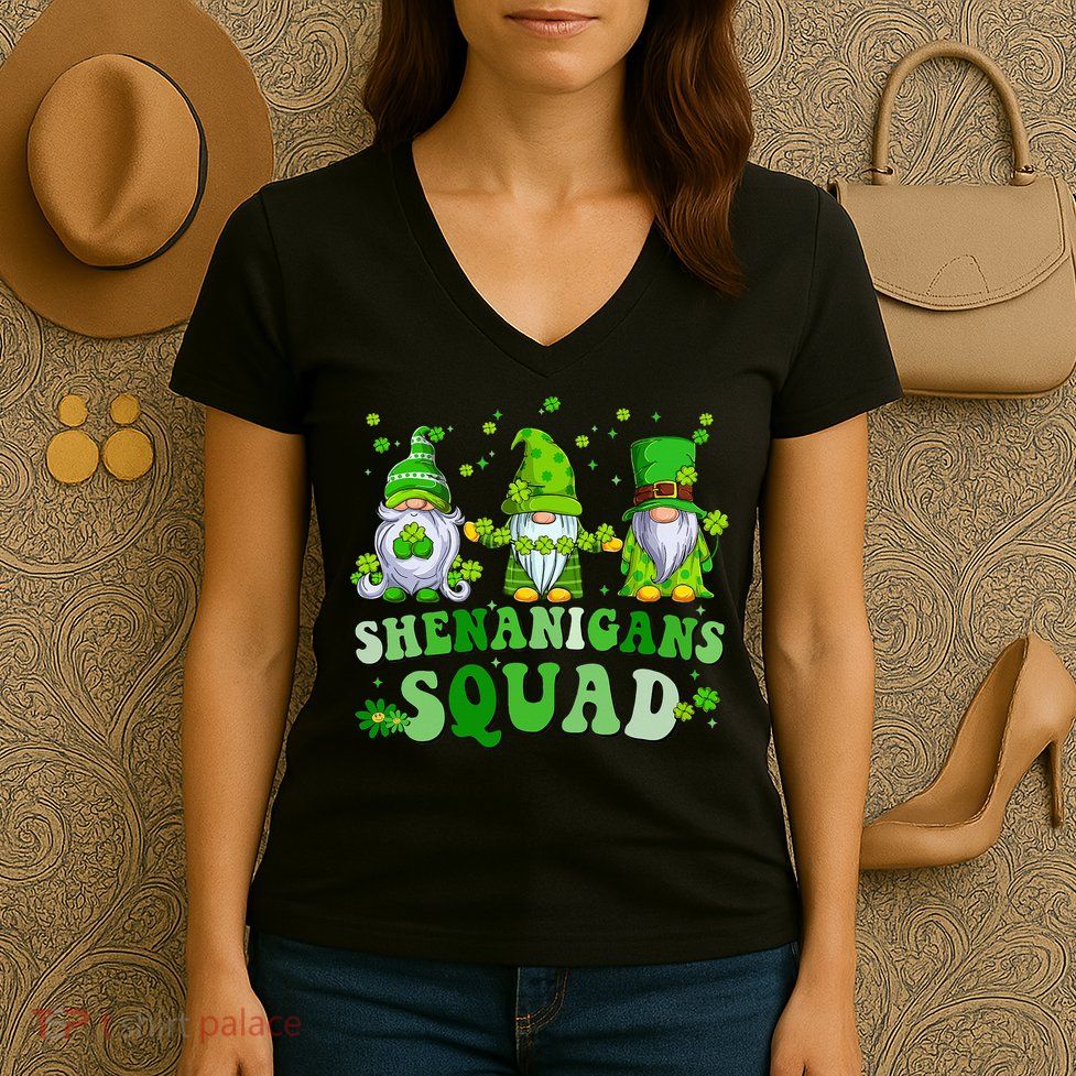 Leprechaun Brewing Co Brewing Lucky Spirits Women's V-Neck T-Shirt