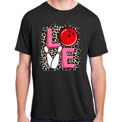 Love Bowling Cute Bowling Women Bowler Adult ChromaSoft Performance T-Shirt