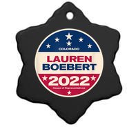 Lauren Boebert Colorado House Election Ceramic Star Ornament