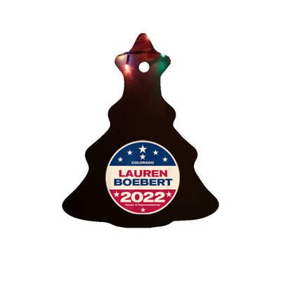 Lauren Boebert Colorado House Election Ceramic Tree Ornament