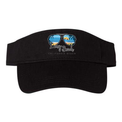 Long Beach California Palm Tree Sunglasses Souvenir Visor