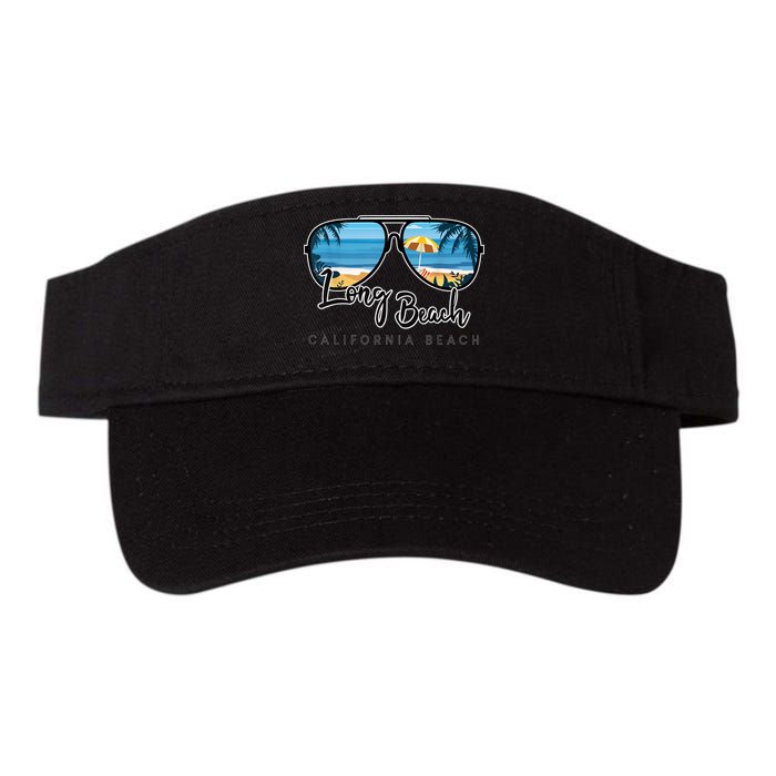 Long Beach California Palm Tree Sunglasses Souvenir Visor